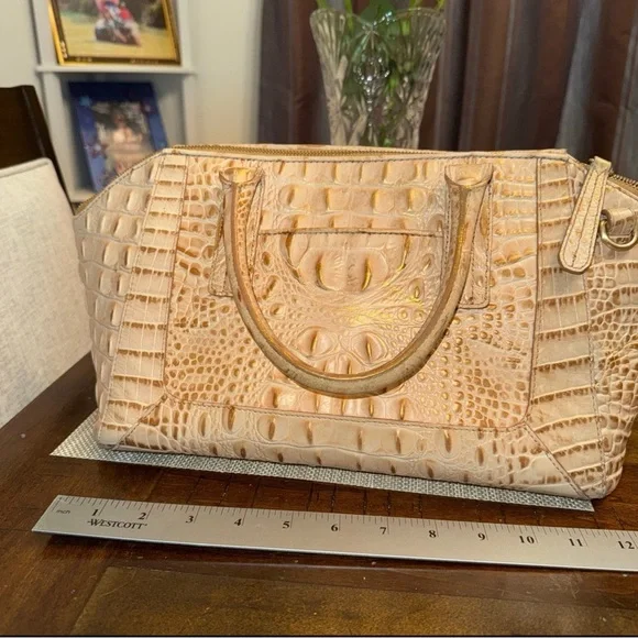 Brahmin Morgan Medium Satchel Bag - Picture 8 of 10